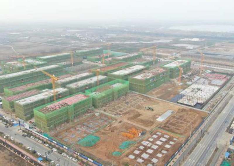 食品產(chǎn)業(yè)園一期啟動(dòng)區(qū)項(xiàng)目已完成，總建筑面積16.6萬平米