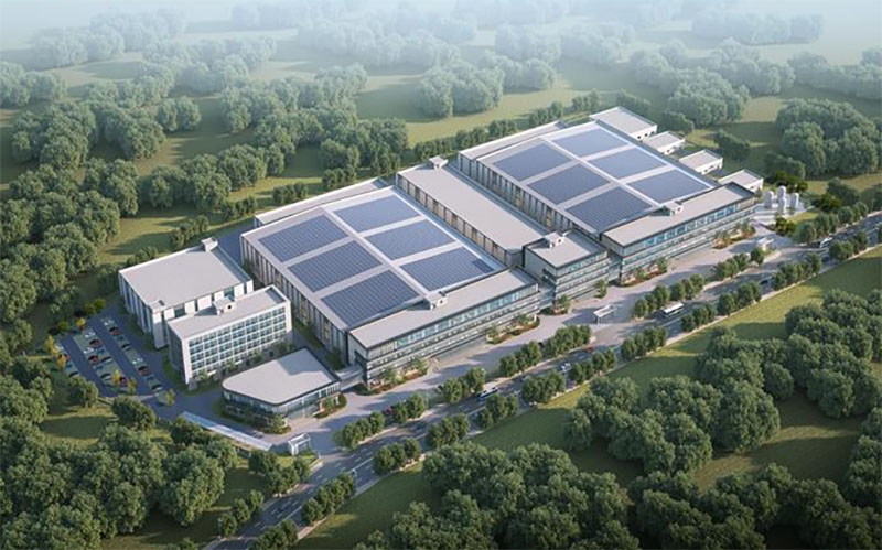 云和首條晶圓產(chǎn)線主廠房封頂，百億級“芯”引擎全面加速！